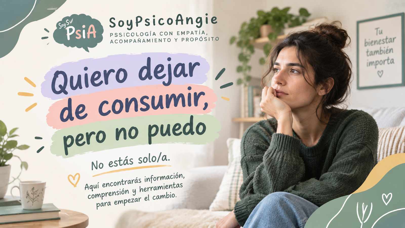 Lee más sobre el artículo ¿Qué hacer cuando quiero dejar de consumir, pero no puedo?